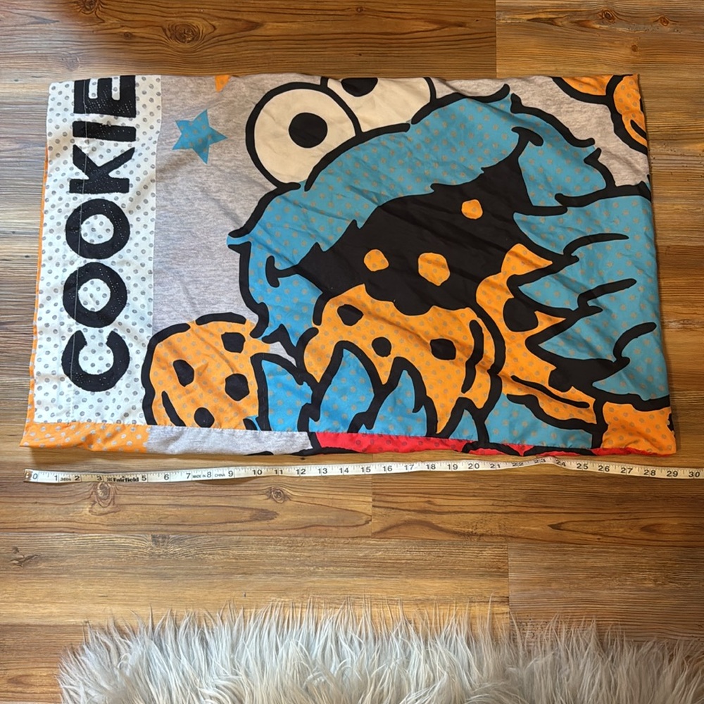 Elmo and Cookie Monster Pillow Case Sesame Street - Picture 3 of 4